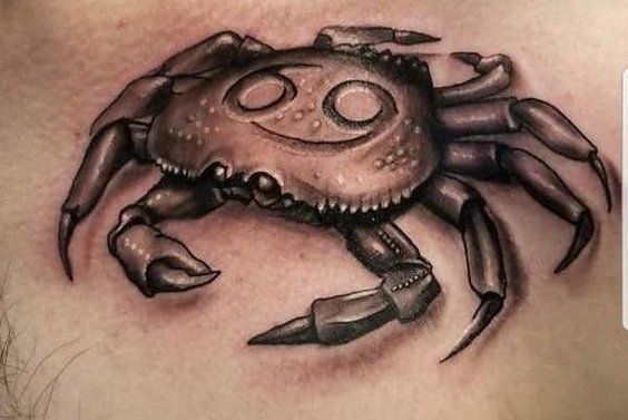 Символика татуировки знака зодиака Рак