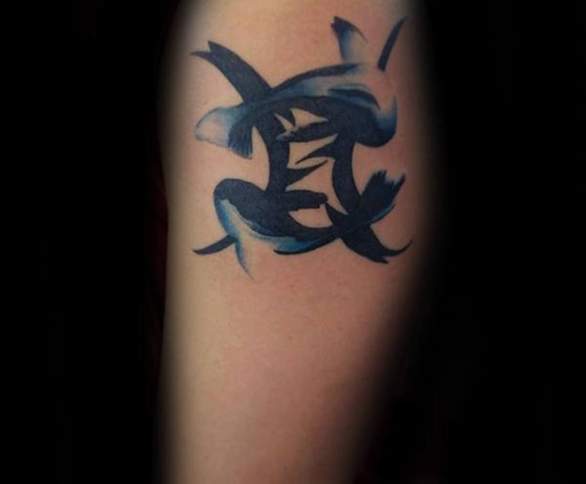 Тату знак Зодиака Рыбы / значение, идеи / 35+ фото | VeAn Tattoo