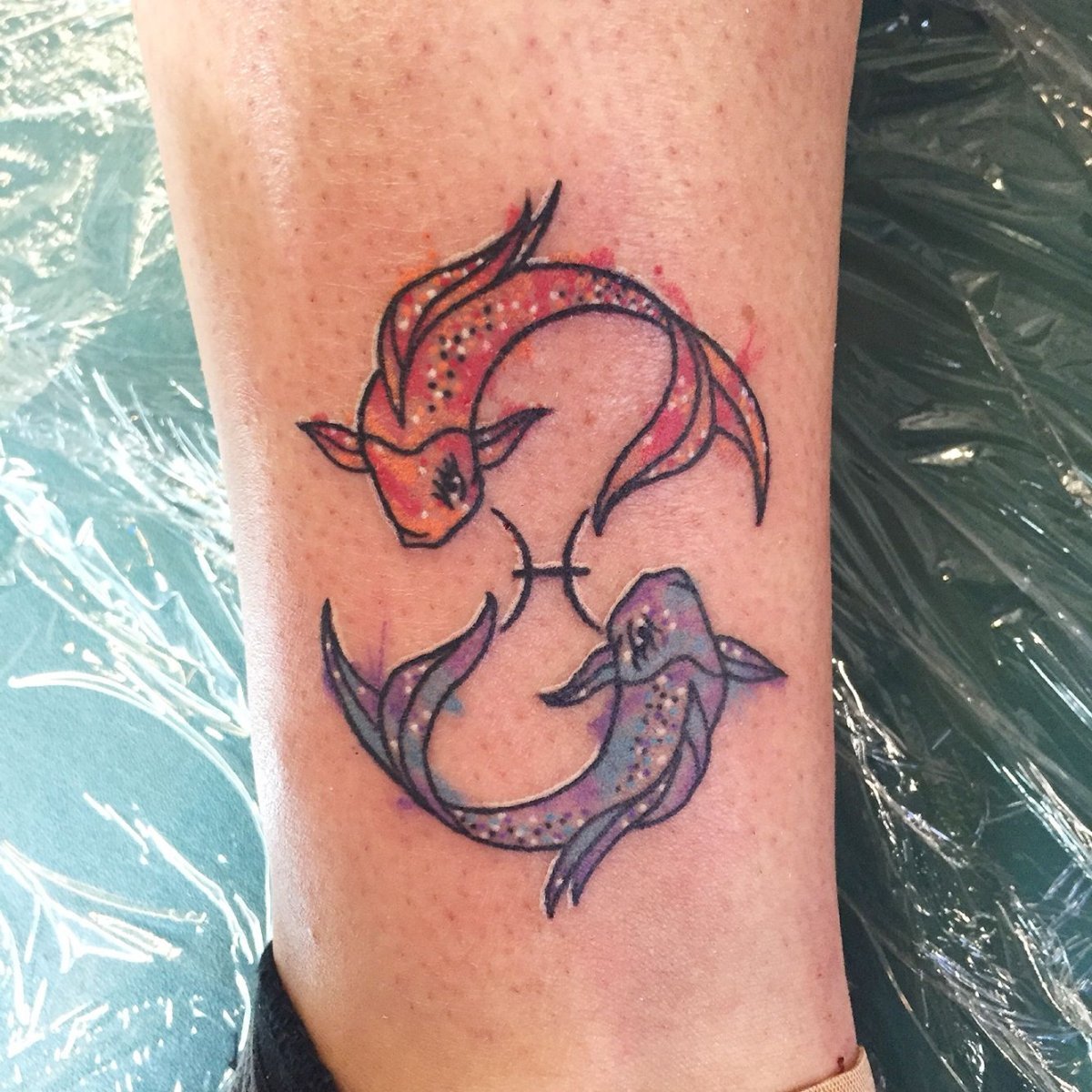Тату знак Зодиака Рыбы / значение, идеи / 35+ фото | VeAn Tattoo