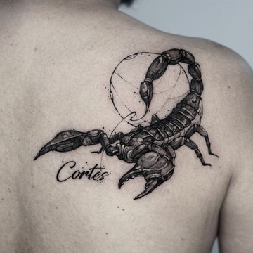 Значение скорпиона в татуировках