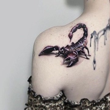 Татуировка скорпион