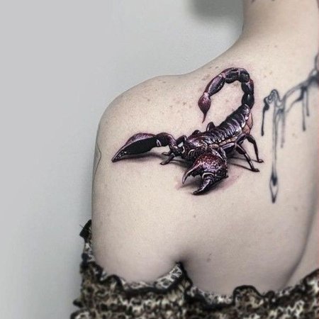 Татуировка скорпион - значение и фото тату скорпиона