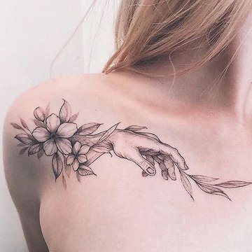 ТАТУ НА РУКЕ ДЛЯ ДЕВУШЕК - KOT Tattoo Studio