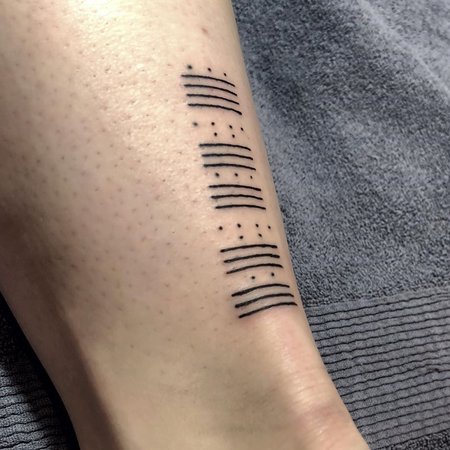 Тату с цифрами: Виды, идеи и значения. - VeAn Tattoo